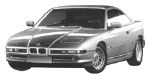 BMW E31 B2454 Fault Code